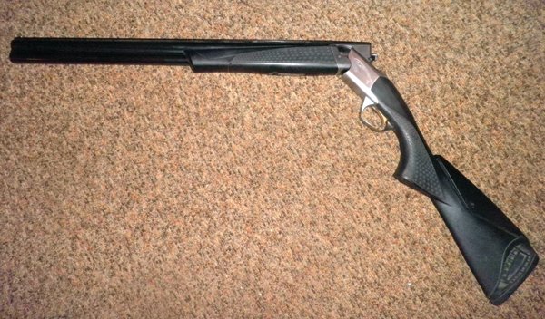 Browning Cynergy over and under, made in Japan - Calvin Clamme Estate - Farm Equipment & Gun Inventory Auction